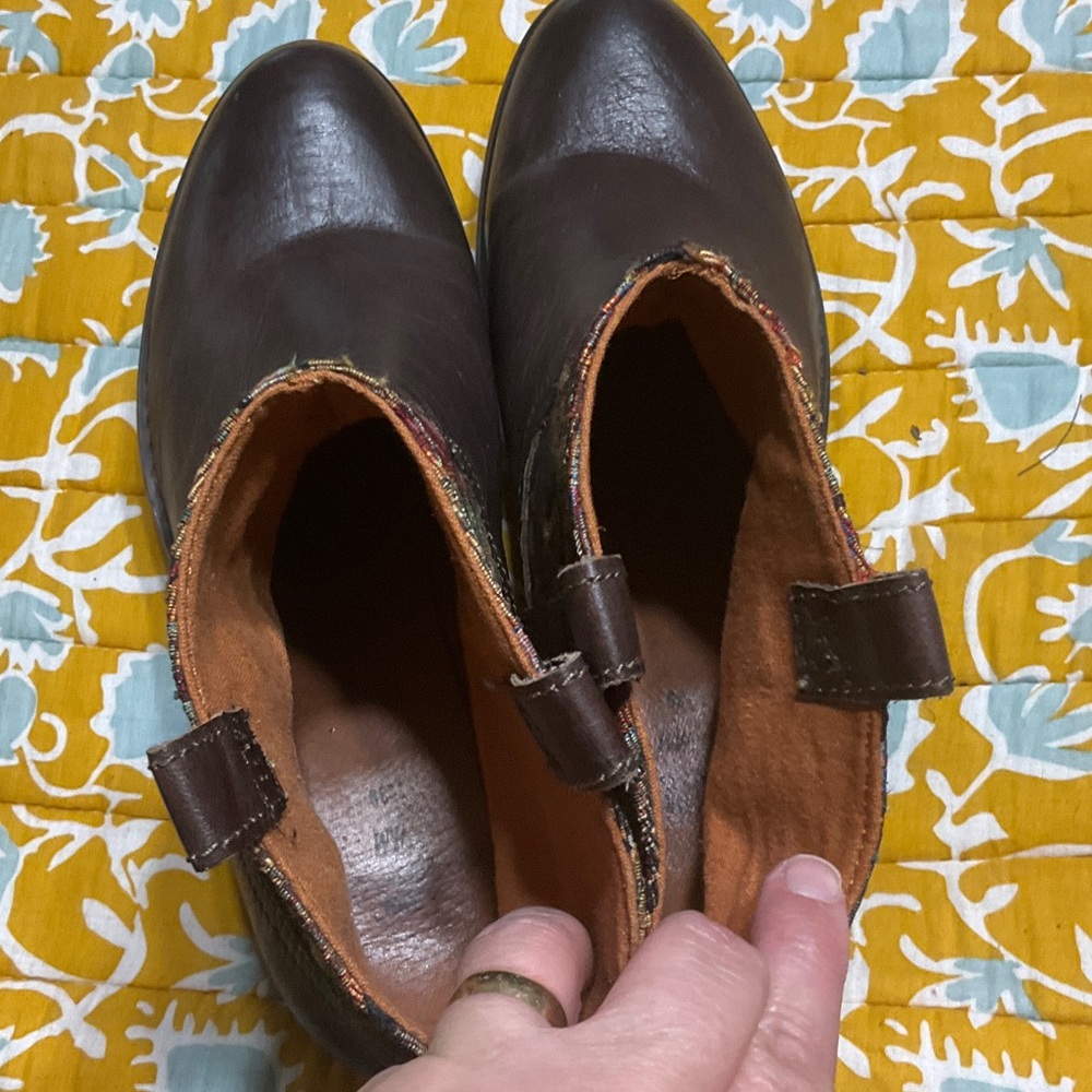 🔥Final Mark Down! LOGG H & M Ankle Boots with Multicolor Tapestry - Picture 12 of 12